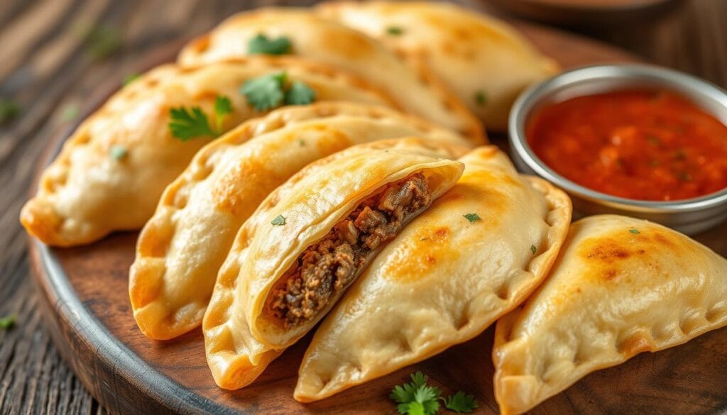 Empanadas mit Rinderhackfleisch