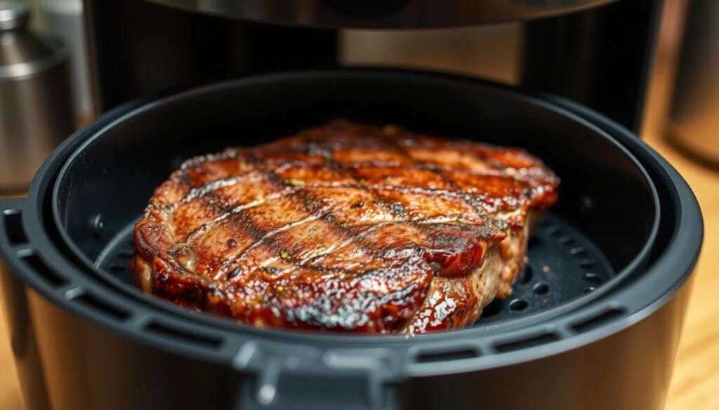Saftiges Rindsteak im Airfryer perfekt zubereiten