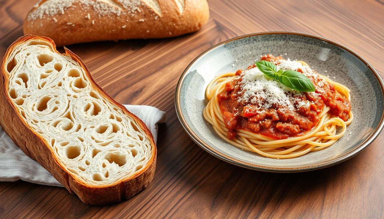 Klassische Spaghetti Bolognese mit Rinderhackfleisch wie aus Italien Klassische Spaghetti Bolognese mit Rinderhackfleisch wie aus Italien