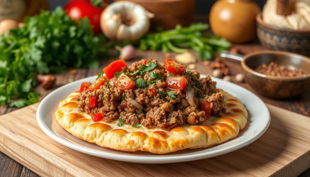 hausgemachtes lahmacun